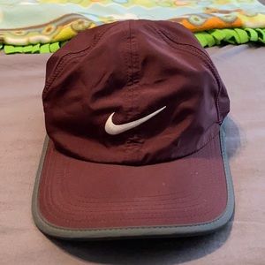 Maroon Nike Dri-Fit Hat